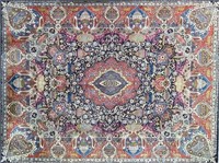 OUTSTANDING HAND KNOTTED PERSIAN WOOL RUG