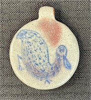 WONDERFUL SIGNED DEICHMANN POTTERY PENDENT