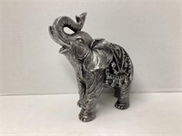 Silver Finish Elephant