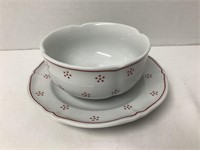Langenthal Suisse Bowl with Saucer
