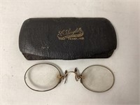 Antique Eyeglass in Case