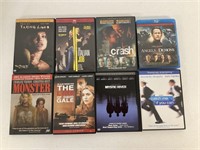 Eight DVD and Blu-Ray Movies -Drama