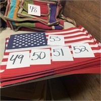 100 American Flag Pannels