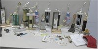 Vtg Trophy Collection & Accesasories Tallest 17"