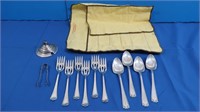 Sterling Silver Small Forks, Spoons, Pickle
