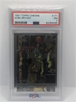 Graded 1997-98 Kobe Bryant Topps Chrome Card #