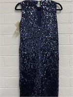 Malene Birger Blue Sequin Dress