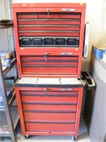 CRAFTMAN 2 SECTION TOOL CABINET