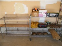 NSF Shelving Unit 48"x18"x77" on rollers & all