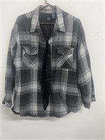 Men’s Basic Editions Quilt Lined Flannel Jacket