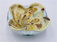 VTG Art Glass, Murano bowl