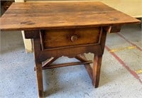 X - ANTIQUE 19TH CENT. SIDE TABLE