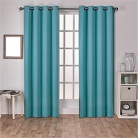 Exclusive Home Curtains Sateen Teal 52x108''