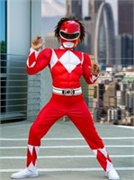 Boys Red Ranger Power Rangers Costume (4-6)