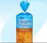 Crispy Minis Caramel Corn Flavor Rice Cakes 12pk