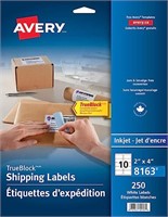 Avery Shipping Labels with TrueBlock