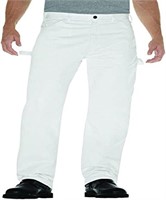 Dickies Men's Relaxed-Fit Utility Pant, White