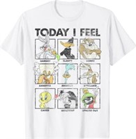 Looney Tunes Today I Feel Group Box Up T-Shirt 2XL