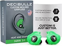 Decibullz - Custom Molded Earplugs, 31dB
