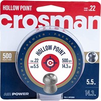 Crosman LHP22 Premier 0.22 Caliber Pellets 500ct