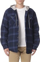 Wranglers Long Sleeve Quilted Lined Flannel Jacket