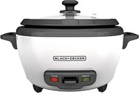 BLACK+DECKER 2-in-1 Rice Cooker 6Cup