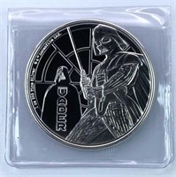 2022 Darth Vader 1oz Silver .999, BU Lucasfilm