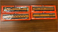 Rivarossi 4 HO Union Pacific train cars