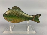 Rare Commercial Fish Spearing Decoy