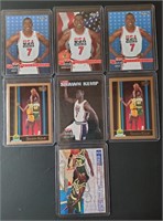 Shawn Kemp 7 card Lot with Rookies