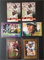 HOF and Rookie Star Card Lot with Diamond Card
