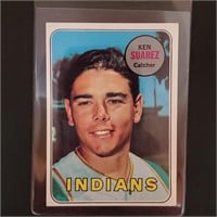 1969 Topps Baseball card #19 Ken Suarez