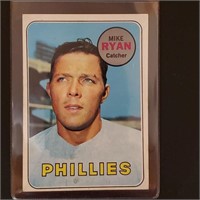 1969 Topps Baseball card #28 Mike Ryan