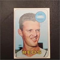 1969 Topps Baseball card #26 Clay Carroll