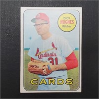 1969 Topps Baseball card #39 Dick Hughes