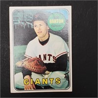 1969 Topps Baseball card #41 Bob Barton
