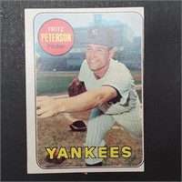 1969 Topps Baseball card #46 Fritz Peterson