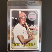 1969 Topps Baseball card #73 Johnny Briggs