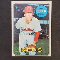 1969 Topps Baseball card #81 Mel Queen