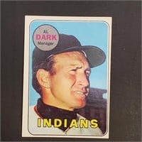 1969 Topps Baseball card #91 Alvin Dark