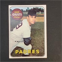 1969 Topps Baseball card #98 Dave Giusti