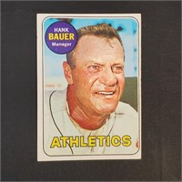 1969 Topps Baseball card #124 Hank Bauer