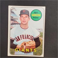 1969 Topps Baseball card #125 Ray Sedecki