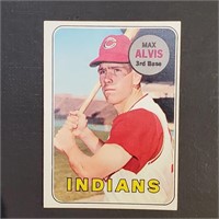 1969 Topps Baseball card #145 Max Alvis