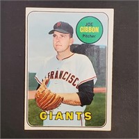 1969 Topps Baseball card #158 Joe Gibbon