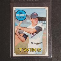 1969 Topps Baseball card #194 Ted Uhlaender