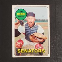 1969 Topps Baseball card #199 Jim French