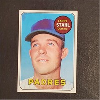 1969 Topps Baseball card #271 Larry Stahl