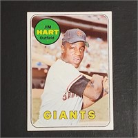 1969 Topps Baseball card #555 Jim Hart
