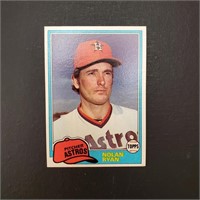 1981 Nolan Ryan 240 Topps Baseball Card